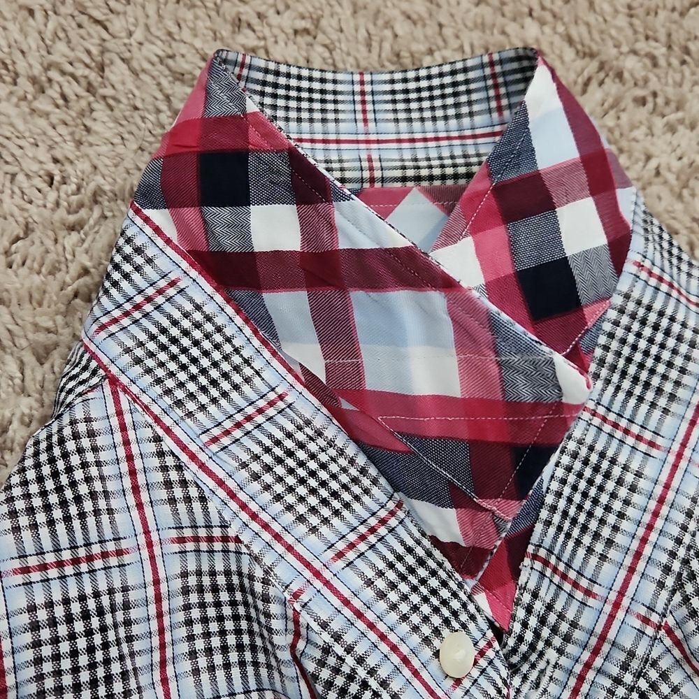 Thomas Dean check button up - Picture 6 of 9
